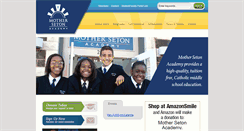 Desktop Screenshot of mothersetonacademy.org